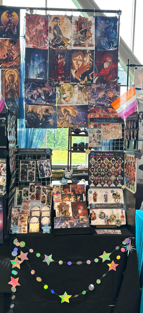 New 3ft Lilac City Comic Con Table
