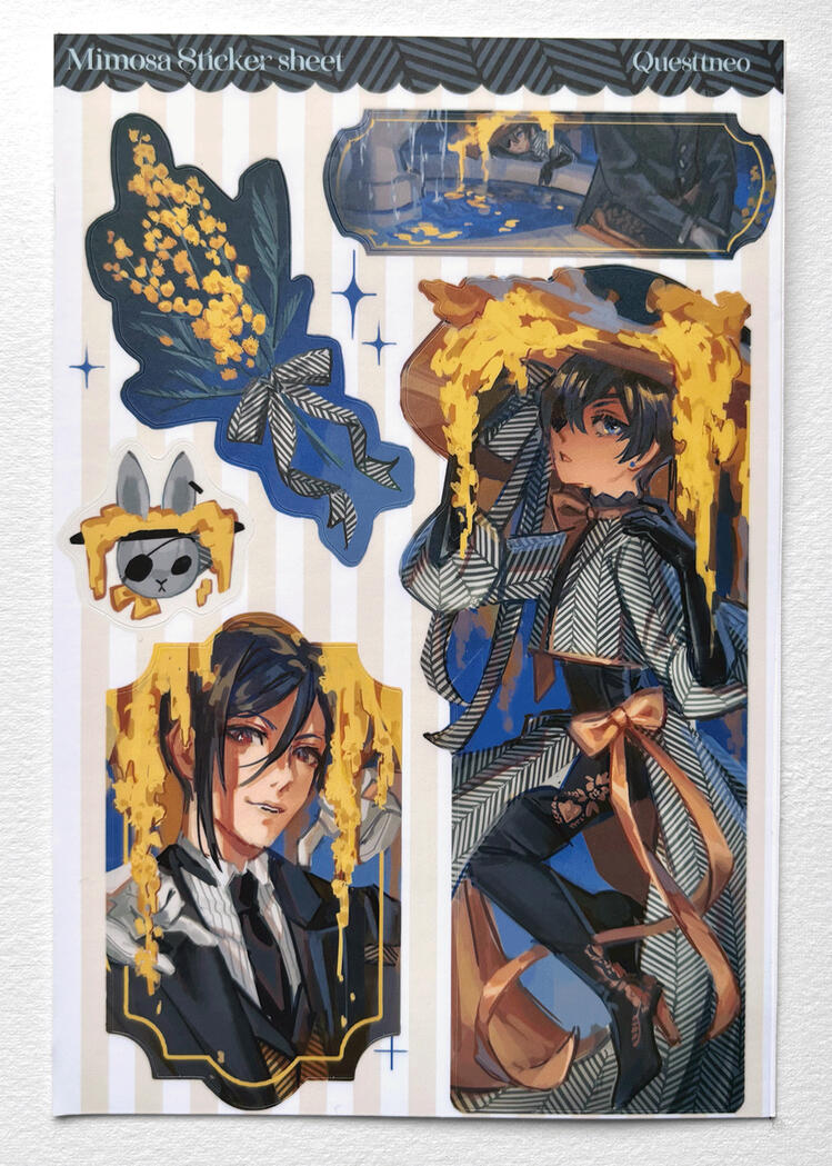 Mimosa Sticker Sheet
