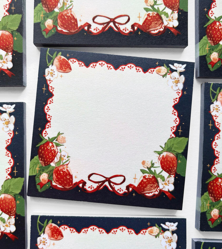 Strawberry Stickynote