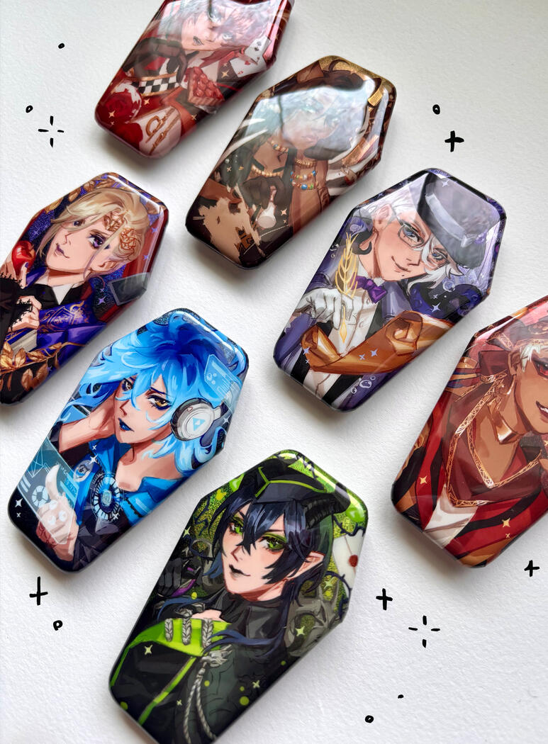 Coffin Pins